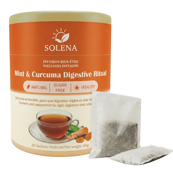 Infusion Digestion / Détoxifier – Mint & Curcuma Digestive Ritual