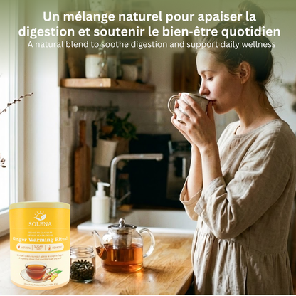 Rituel Instantanée Réchauffe / Énergie  – Ginger Warming Ritual