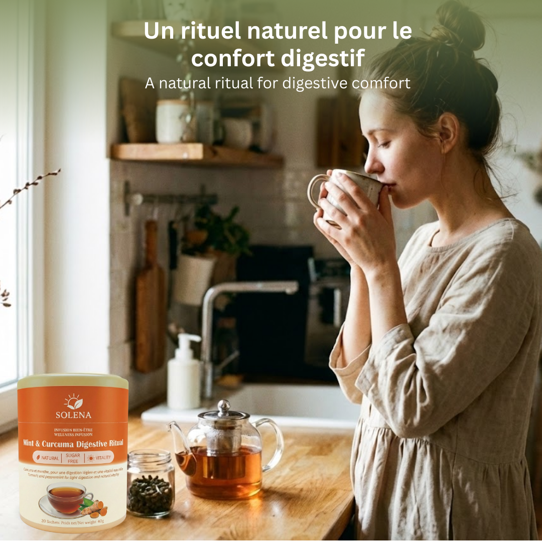Rituel Digestion / Détoxifier – Mint & Curcuma Digestive Ritual
